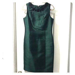 Emerald Green Cocktail Dress